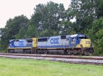 CSX 8615 & 7637 head towards the port